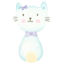 various styles of cat illustration