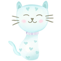 various styles of cat illustration