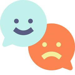 feedback comment flat icon