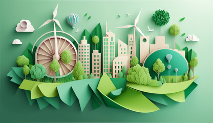 Leading the way in green industry and clean energy initiatives. Developed an eco-friendly city that utilizes renewable energy sources to reduce carbon footprint. generative ai.