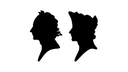 Frederick the Great silhouette