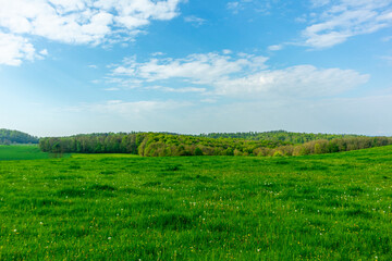 Erste Schritte auf dem Rennsteig zwischen Hörschel und Blankenstein im schönen Frühling - Thüringen - Deutschland