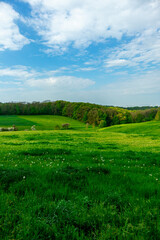 Erste Schritte auf dem Rennsteig zwischen Hörschel und Blankenstein im schönen Frühling - Thüringen - Deutschland