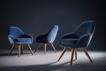 luxurious and elegant full body chair design takes the spotlight. The chair features plush cushioning and a refined upholstery with a velvet or high-quality fabric texture