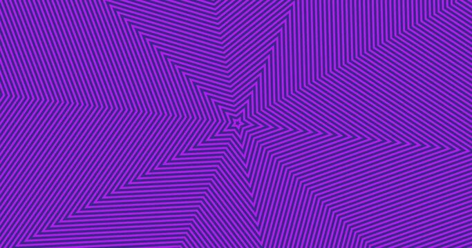 Purple Star Illusion Rotating Background