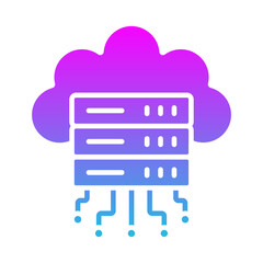 Cloud Server Icon