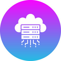 Cloud Server Icon