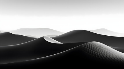 Ai generated, Minimalist Muse: Natural Monochrome Elegance