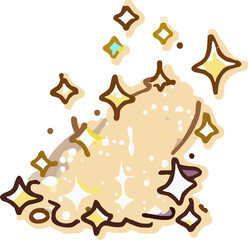 sparkle stickers png graphic clipart design