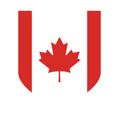 Fototapeta na wymiar Canada Flag. Flag of Canada 