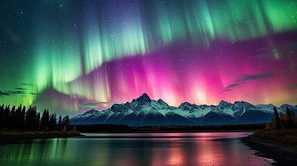 Majestic Aurora Wonderland