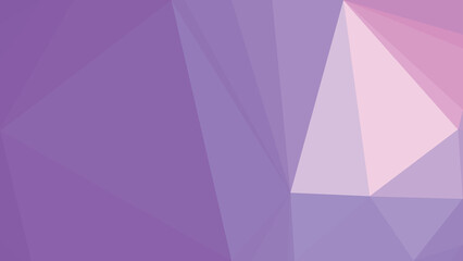Pale Purple Abstract irregular polygon background, triangle low poly pattern, polygonal geometric color, Technology concept background, for Web, Mobile Interfaces, wallpaper