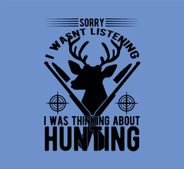 Hunting T-Shirt Design and vector
