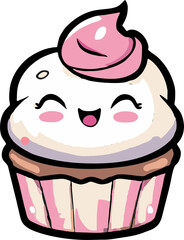 cupcake png graphic clipart design