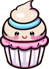 cupcake png graphic clipart design