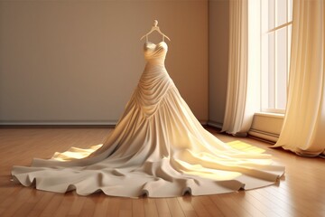 Wedding dress, generative ai