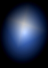 The blue background image is used for weighting. Shadow from edge to center graphics can be used