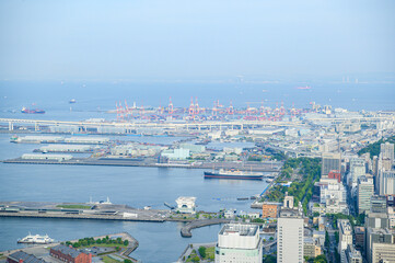 Obraz premium 横浜 都市風景