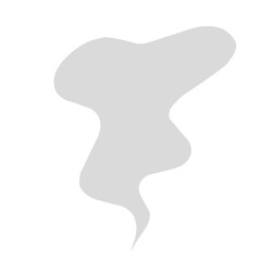 Hot steam Vector illustration