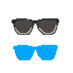 128 bit Pixel art Sunglass