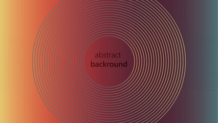 seamless abstract background with circles and gradient