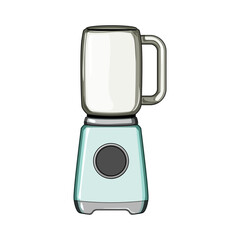 cooking blender kitchen cartoon. juicer mixer, food home cooking blender kitchen sign. isolated symbol vector illustration