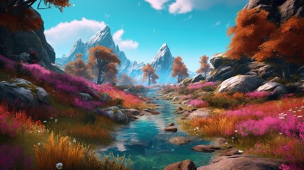 Stunning Game Art Environment