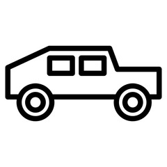 military vehicle line