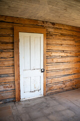 Doorway at Bannack State Park Ghost Town