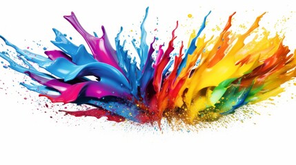 An explosion of colors - background