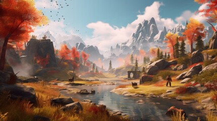 Game Environment Wallpaper Background