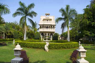 Inner view of Champaner heritage resort, Halol, Gujarat, India