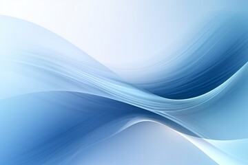 Clean Elegant Modern Business Presentation Background with Wave Flow Element Generative AI 
