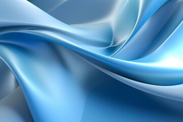 Obraz premium Clean Elegant Modern Business Presentation Background with Wave Flow Element Generative AI 
