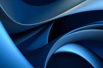 Clean Elegant Modern Business Presentation Background with Wave Flow Element Generative AI 