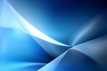 Obraz premium Clean Elegant Modern Business Presentation Background with Wave Flow Element Generative AI 