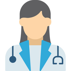 Female Doctor Icon