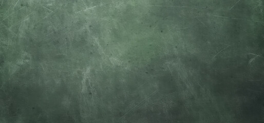 Obraz premium Green chalkboard background. Generative AI