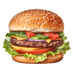 hamburger delicious 