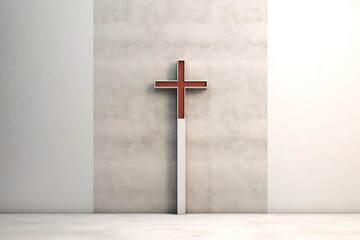 modernist Christian cross design