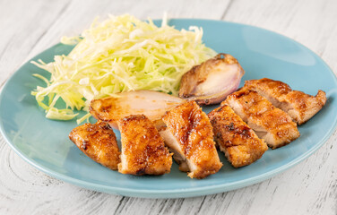 Deep Fried Teriyaki Chicken