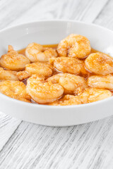 Gambas al ajillo