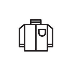 Jacket Style Wear Outline Icon