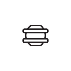 Sea Barrel Marine Outline Icon