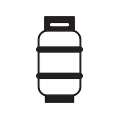 LPG icon vector logo design template flat style