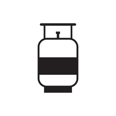 LPG icon vector logo design template flat style