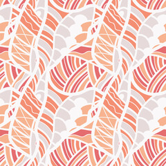 Fototapeta na wymiar Seamless pattern with a simple abstract drawing.