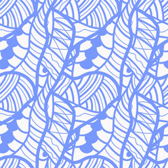 Seamless pattern with a simple abstract drawing.