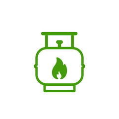 LPG icon vector logo design template flat style