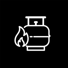 LPG icon premium vector logo design template